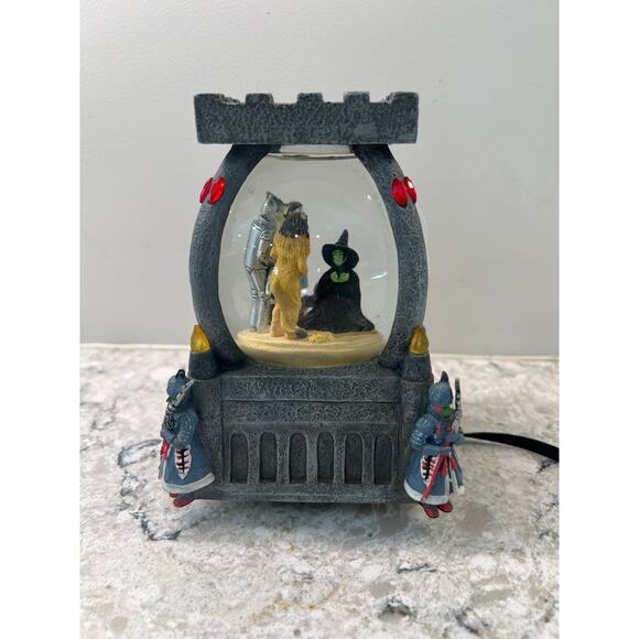 Wizard of Oz Wicked Witch Musical Water Globe Dorothy Judy Garland JL - Picture 1 of 11